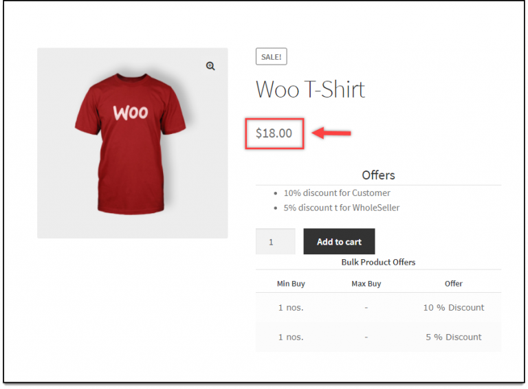 How to hide striked out price on Product and Shop page on woocommerce?
