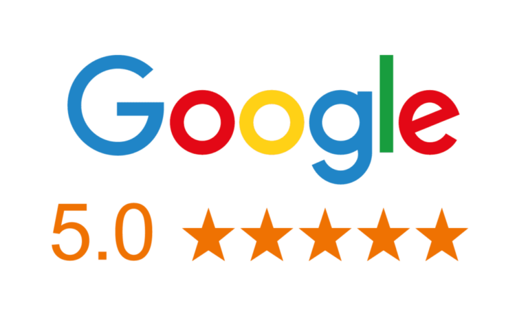 Rated 5.0 on Google